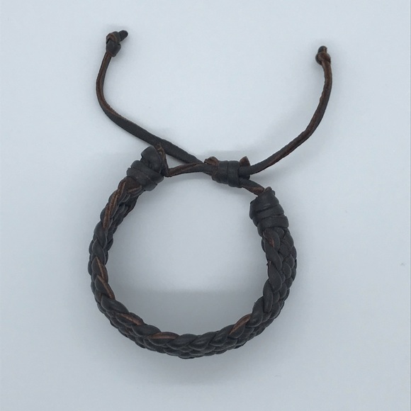 Adjustable woven cuff bracelet - Picture 2 of 2